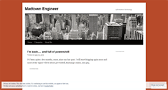 Desktop Screenshot of madtownengineer.com