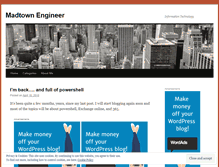 Tablet Screenshot of madtownengineer.com
